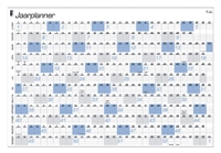 Een Jaarplankalender 2025 Quantore A1 84x57cm koop je bij Kantorice office &amp; business supplies