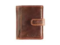 Een Port-cartes Maverick The Original super compact RFID cuir marron koop je bij QuickOffice BV