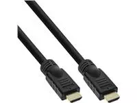 Een KABEL INLINE HDMI ETHERNET 4K M/M 2 M ZWART koop je bij All Office Kuipers BV