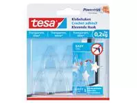 Een Klevende haak tesa® 0,2kg transparant koop je bij Schellen Boek- en Kantoorboekhandel