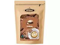 Een Koekjes Hoppe Cookies fairtrade double chocolate circa 125stuks koop je bij De Joma BV
