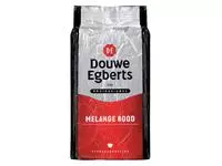 Een Koffie Douwe Egberts standaardmaling Melange Rood 1kg koop je bij iPlusoffice