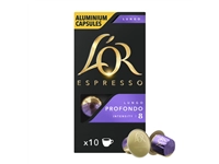 Een Koffiecups L&#39;Or espresso Lungo Profondo 10 stuks koop je bij Kantoorboekhandel Van Atten