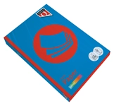 Een Kopieerpapier Quantore Colour A4 120gr diepblauw 250 vel koop je bij Company Supplies