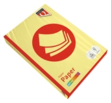 Een Kopieerpapier Quantore Colour A4 120gr geel 250 vel koop je bij Company Supplies