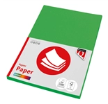 Een Kopieerpapier Quantore Colour A4 120gr grasgroen 100vel koop je bij Continu Kantoor