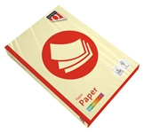 Een Kopieerpapier Quantore Colour A4 160gr kanariegeel 250 vel koop je bij Schellen Boek- en Kantoorboekhandel