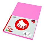 Een Kopieerpapier Quantore Col-50 A4 160gr roze koop je bij &quot;De Waal&quot; Kantoor Efficiency