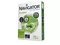 Een Kopieerpapier Navigator Eco-Logical CO2 A4 75gr wit 500vel koop je bij Sysdicom BV