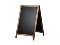 Een Krijt stoepbord Europel 660x1040mm DELUX natuur koop je bij De Rijk Kantoorshop