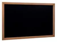 Een KRIJTBORD SECURIT WAND 40CMX60CM TEAK HOUT koop je bij All Office Kuipers BV