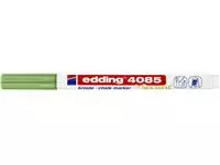 Een Krijtstift edding 4085 by Securit rond 1-2mm metallic groen koop je bij Topkantoor Repro Creatief