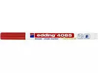 Een Krijtstift edding 4085 rond 1-2mm rood koop je bij All Office Kuipers BV