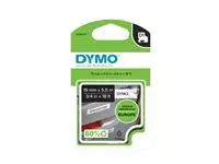 Labeltape Dymo LabelManager D1 polyester 19mm zwart op wit