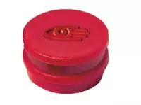 Een Magneet Legamaster 10mm 150gr rood koop je bij De Rijk Kantoorshop