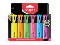 Een Markeerstift Maped set à 6 standaard kleuren koop je bij Supply Mij