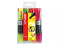 Een Markeerstift STABILO Luminator XT assorti 71/4 assorti etui à 4 stuks koop je bij Kantoorboekhandel Van Atten