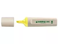 Een Markeerstift edding 24 Eco 2-5mm geel koop je bij All Office Kuipers BV