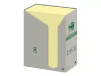 Een Memoblok Post-it 655 76x127mm recycled geel 16x100 vel koop je bij Schellen Boek- en Kantoorboekhandel