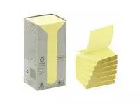 Een Memoblok Post-it Z-Note R330-1T 76x76mm recycled geel koop je bij iPlusoffice