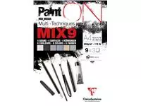 Een Mix Media Papier Clairefontaine A4 Paint On 27 vel 250gram assorti koop je bij Den Otter Kantoorpartners B.V.