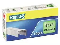 Een Agrafes Rapid 24/6 galvanisé standard 1000 pcs koop je bij QuickOffice BV
