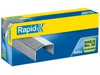 Een Nieten Rapid RK8 (B8) gegalvaniseerd standaard 5000 stuks koop je bij Quality Office Supplies