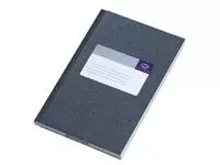 Een Notitieboek Atlanta 165x105mm 128blz grijs koop je bij iPlusoffice