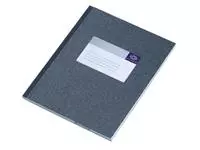 Buy your Notitieboek Atlanta 210x165 128blz lijn grijs at QuickOffice BV