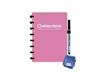 Buy your Notitieboek Correctbook A5 lijn 40blz blossom pink at QuickOffice BV