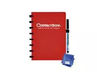 Buy your Notitieboek Correctbook A5 lijn 40blz horizon red at QuickOffice BV