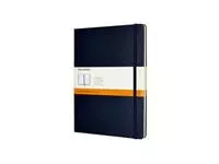 Een Notitieboek Moleskine XL 190x250 lijn hc sapp blue koop je bij All Office Kuipers BV