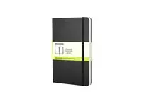 Een Notitieboek Moleskine pocket 90x140mm blanco hard cover zwart koop je bij iPlusoffice