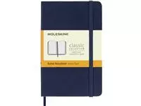 Een Notitieboek Moleskine pocket 90x140mm lijn hard cover sapphire blue koop je bij iPlusoffice