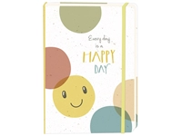 Een Notitieboek Smiley Happy Day A5 lijn 92 pagina&#39;s softcover koop je bij Romijn Office Supply