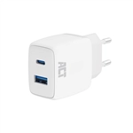 Een Oplader ACT 20w 2-poorts usb a+c wit koop je bij Company Supplies