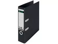 Een Ordner Leitz Recycle 180° 80mm karton A4 zwart koop je bij Schellen Boek- en Kantoorboekhandel