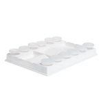 Een Palet Conda 20 x 15 x 3 cm plastic wit koop je bij Romijn Office Supply