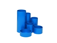Een Pennenkoker MAUL tubo 6-vaks Ø150x125mm blauw koop je bij Kantoorenthuis.nl