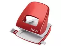 Een Perforateur Leitz 5008 NeXXt métal 30 feuilles rouge koop je bij QuickOffice BV