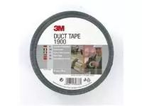 Buy your Plakband 3M 1900 Duct Tape 50mmx50m zwart at QuickOffice BV