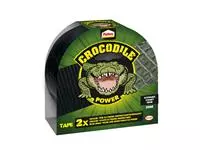 Een Plakband Pattex Crocodile 50mmx20m zwart koop je bij All Office Kuipers BV