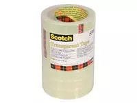 Buy your Plakband Scotch 550 19mmx66m transparant at QuickOffice BV