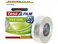 Buy your Plakband tesafilm® Eco &amp; Clear 33mx19mm transparant at QuickOffice BV