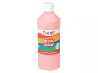 Een Plakkaatverf Creall basic roze 500ml koop je bij Quality Office Supplies