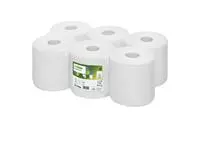 Een Poetspapier Satino Comfort CF1 centerfeed 1-laags 300m wit 317040 koop je bij Clippz! Office Supplies