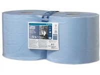 Een Poetspapier Tork Wiping Heavy-Duty Combi W1/2 3-laags 119m blauw 130081 koop je bij All Office Kuipers BV