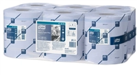 Een Poetsrol Tork Reflex™ M4 centerfeed Plus 2-laags 151m blauw 473391 koop je bij Romijn Office Supply