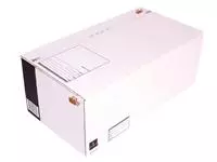 Een Postpakketbox 6 CleverPack 485x260x185mm wit pak à 25 stuks koop je bij De Joma BV