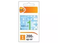 Een Postzegel Nederland Waarde 1 zelfklevend rol à 200 stuks koop je bij QuickOffice BV